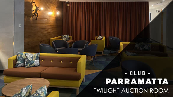 Auctions Live Club Parramatta Twilight Auction Room